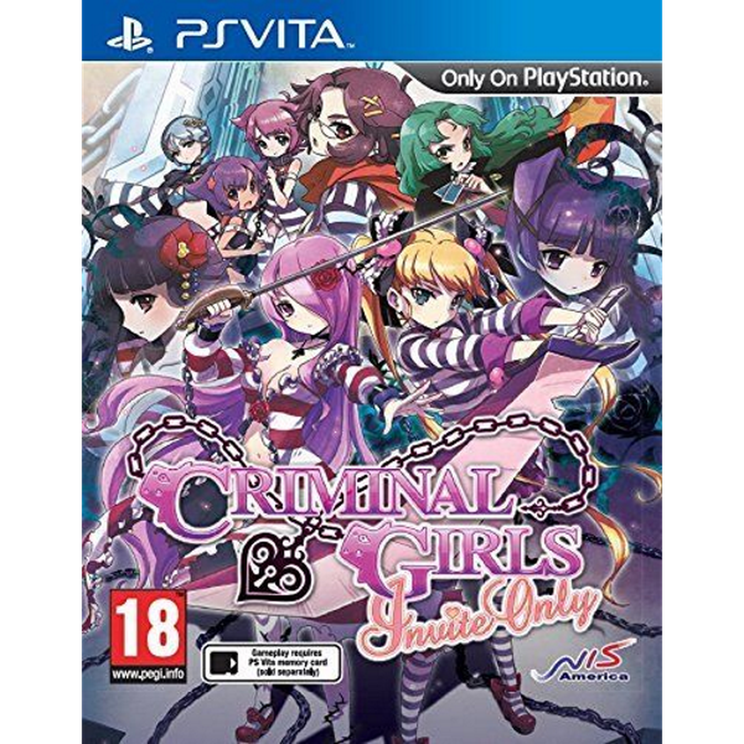 Criminal Girls: Invite Only [Sony PS Vita] Sony PS Vita Video Game NIS America   