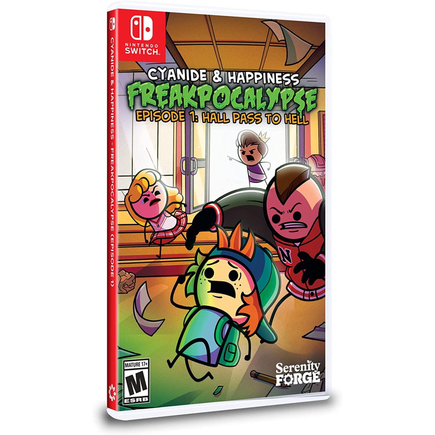 Cyanide & Happiness: Freakpocalypse Part 1: Hall Pass To Hell [Nintendo Switch] Nintendo Switch Video Game Limited Run Games