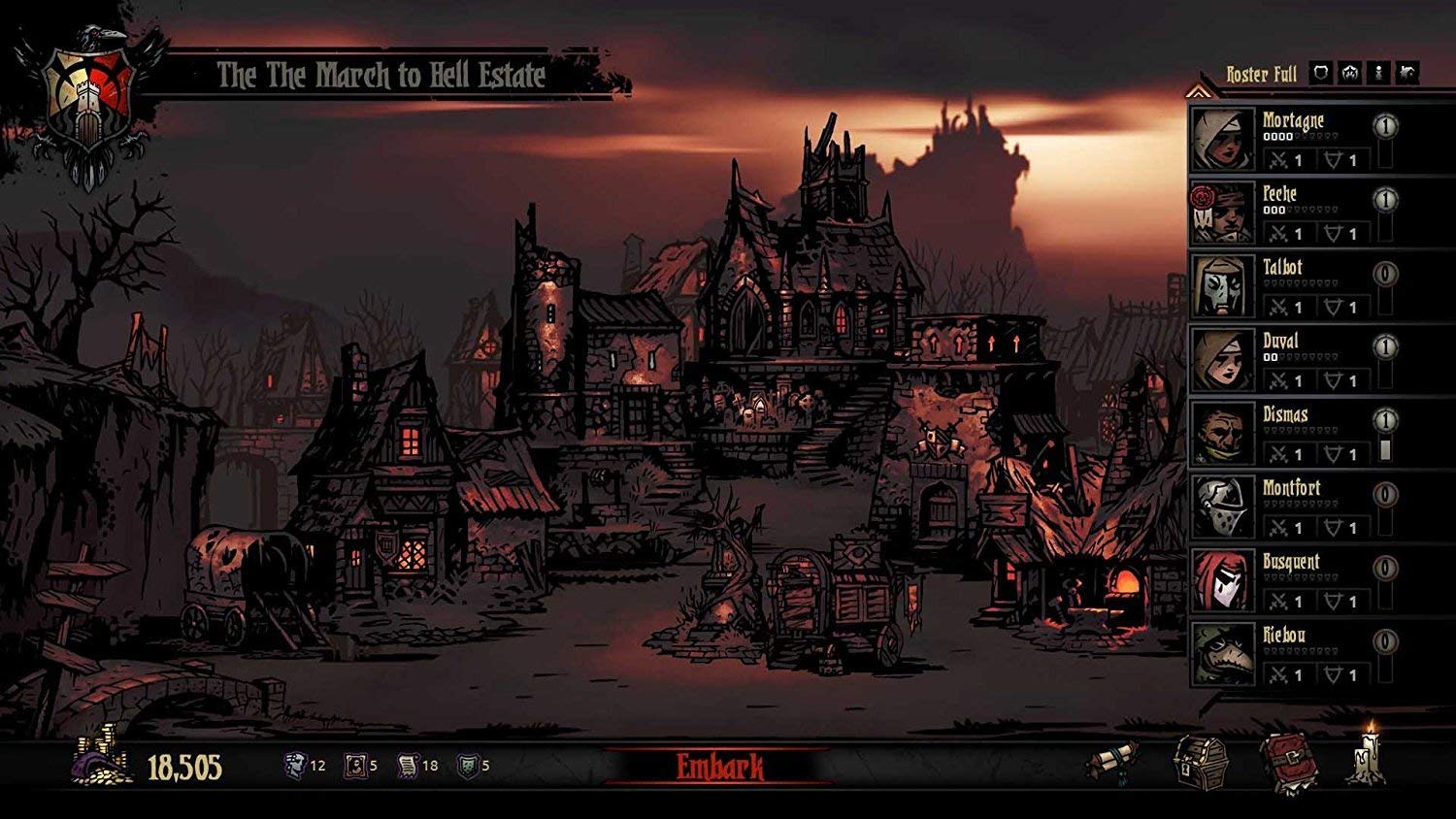Darkest Dungeon: Ancestral Edition [Nintendo Switch] Nintendo Switch Video Game Merge Games   
