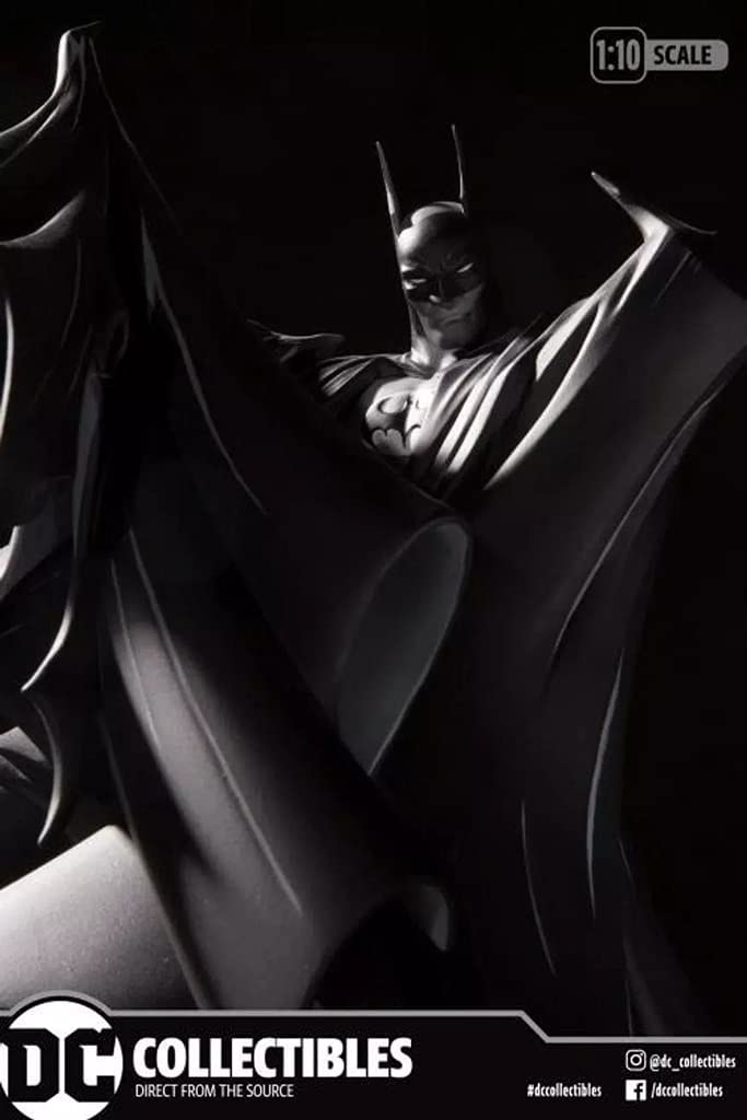 DC Collectibles: Batman Black and White by Todd McFarlane - Version 2 Deluxe Statue (DC906654) Toys & Games DC Collectibles