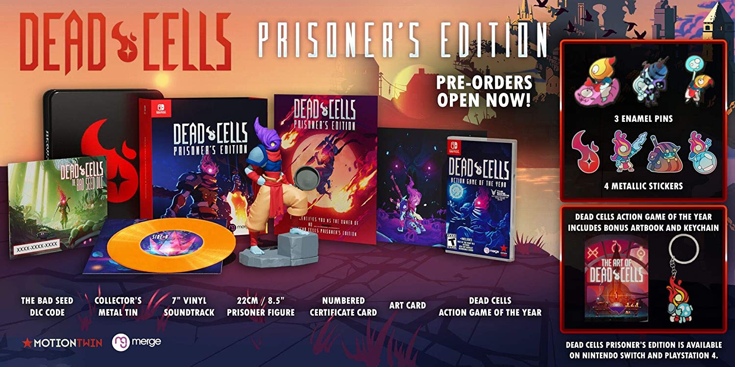 Dead Cells: Prisoner's Edition [Nintendo Switch] Nintendo Switch Video Game Merge Games   