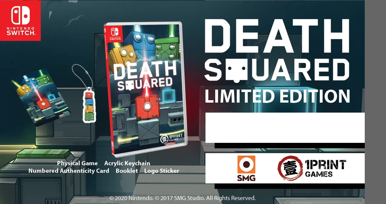 Death Squared - Limited Edition [Nintendo Switch] Nintendo Switch Video Game 1Print Games   