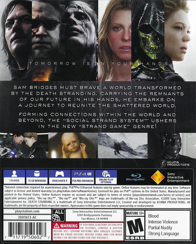 Death Stranding - Collector's Edition [PlayStation 4] PlayStation 4 Video Game Sony   