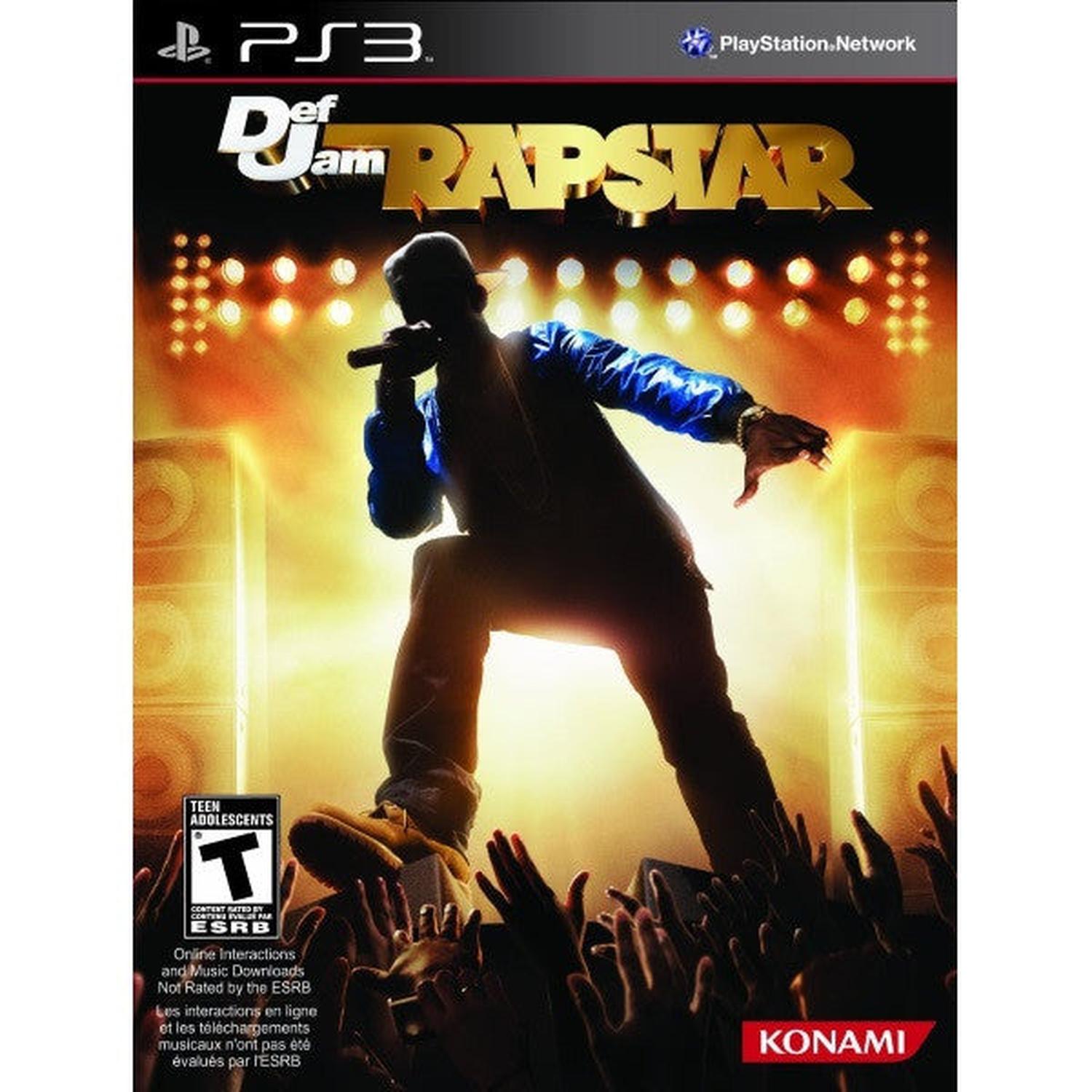 Def Jam Rapstar [PlayStation 3] PlayStation 3 Video Game Konami   