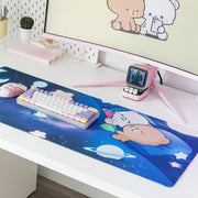 Milk Mocha Bear: Starry Dream Desk Mat Home Decor Milk Mocha Bear