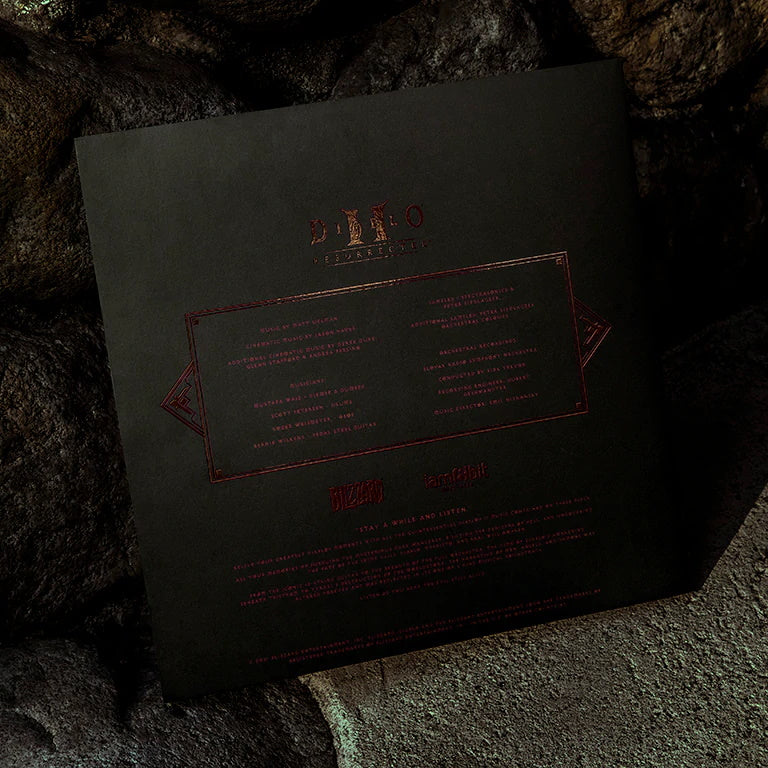Diablo II: Resurrected 2xLP Red Limited Edition Vinyl Soundtrack [Audio Music Vinyl] Audio CD/Vinyl iam8bit