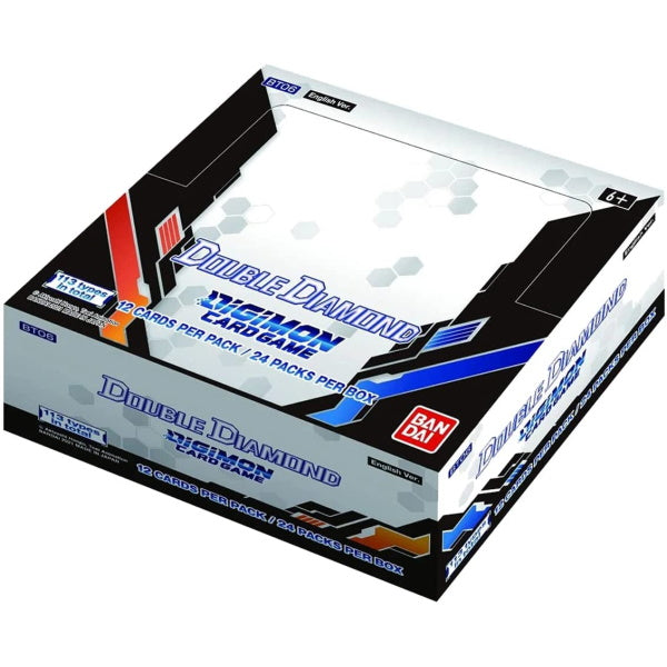 Digimon Card Game: Double Diamond (BT06) Booster Box - 24 Packs Card Game Bandai Namco   