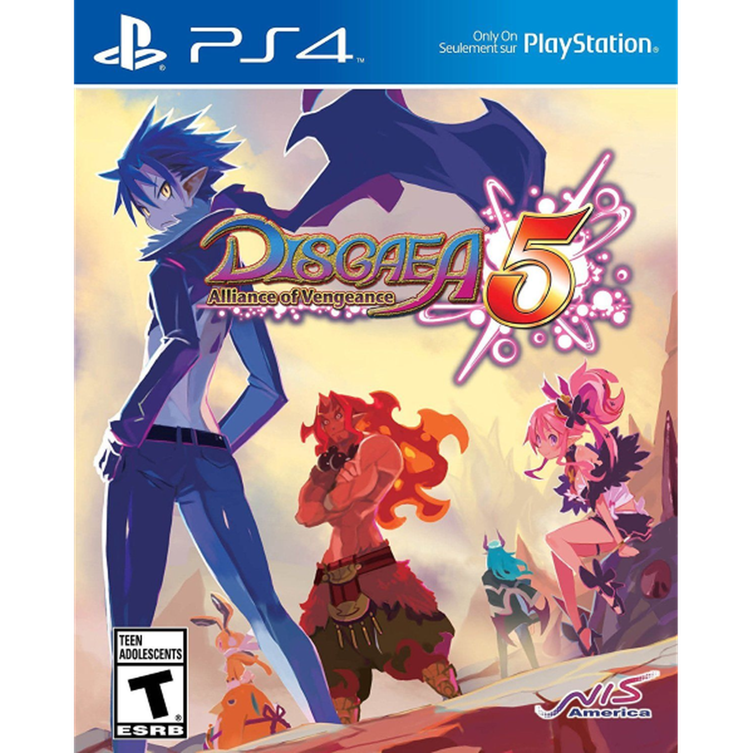 Disgaea 5: Alliance of Vengeance [PlayStation 4] PlayStation 4 Video Game NIS America   