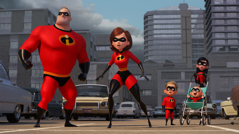 The Incredibles & Incredibles 2 - Disney Pixar [Blu-Ray 2-Movie Collection] DVDs & Blu-Rays Disney   