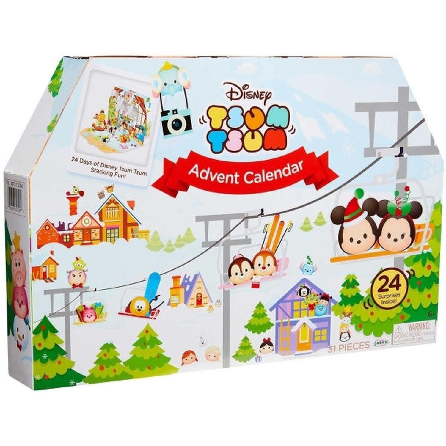 Disney Tsum Tsum Holiday Countdown Advent Christmas Calendar - 2017 Edition Toys & Games Disney