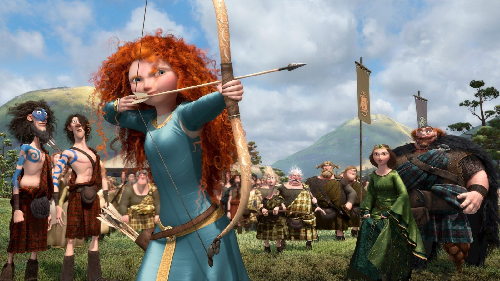 Disney Pixar's Brave [3D + 2D Blu-ray] DVDs & Blu-Rays Disney   