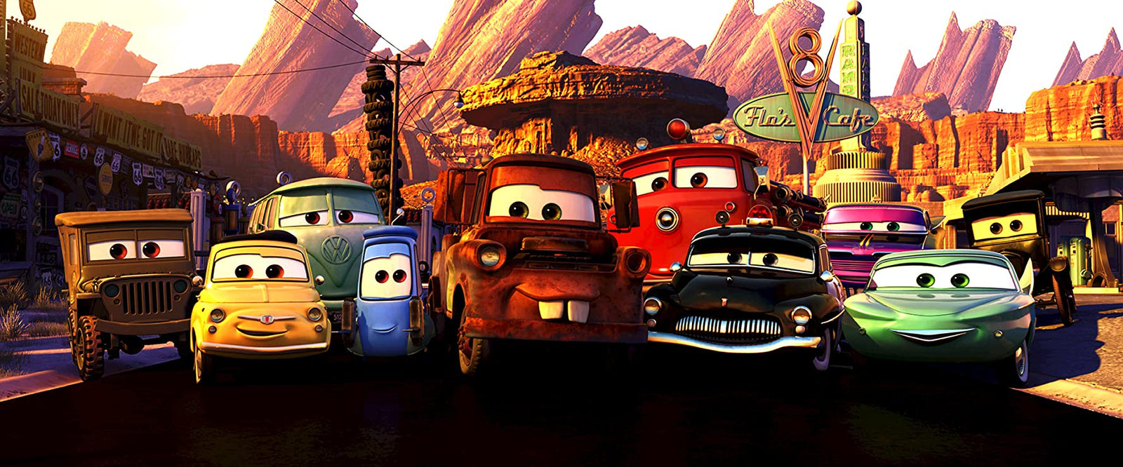 Disney Pixar's Cars - Limited Edition SteelBook [3D + 2D Blu-ray] DVDs & Blu-Rays Disney   