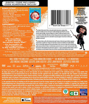 Disney Pixar's The Incredibles [Blu-ray + DVD + Digital] DVDs & Blu-Rays Disney   