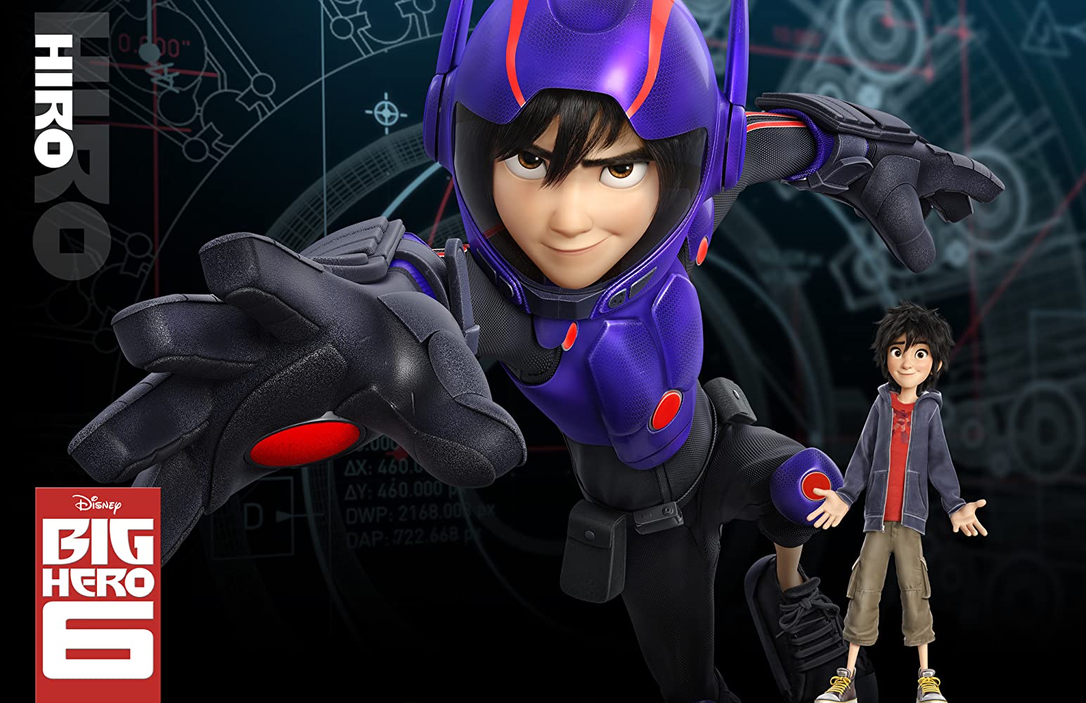 Disney's Big Hero 6 - Limited Edition SteelBook [Blu-ray + DVD] DVDs & Blu-Rays Disney   