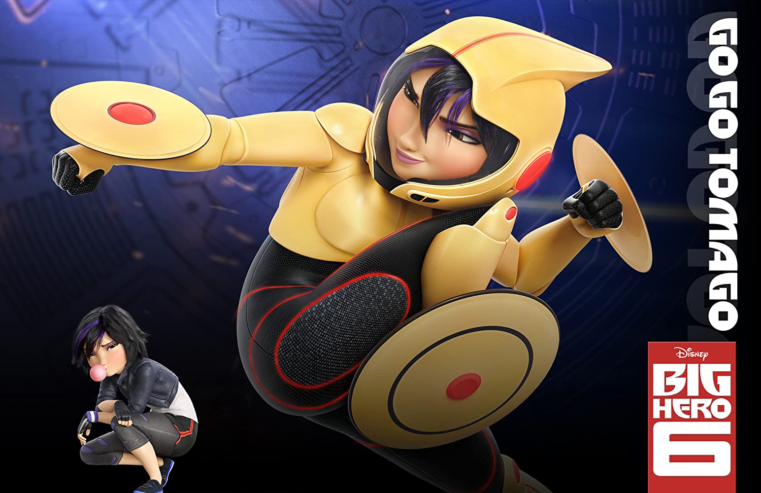 Disney's Big Hero 6 - Limited Edition SteelBook [3D + 2D Blu-ray] DVDs & Blu-Rays Disney   