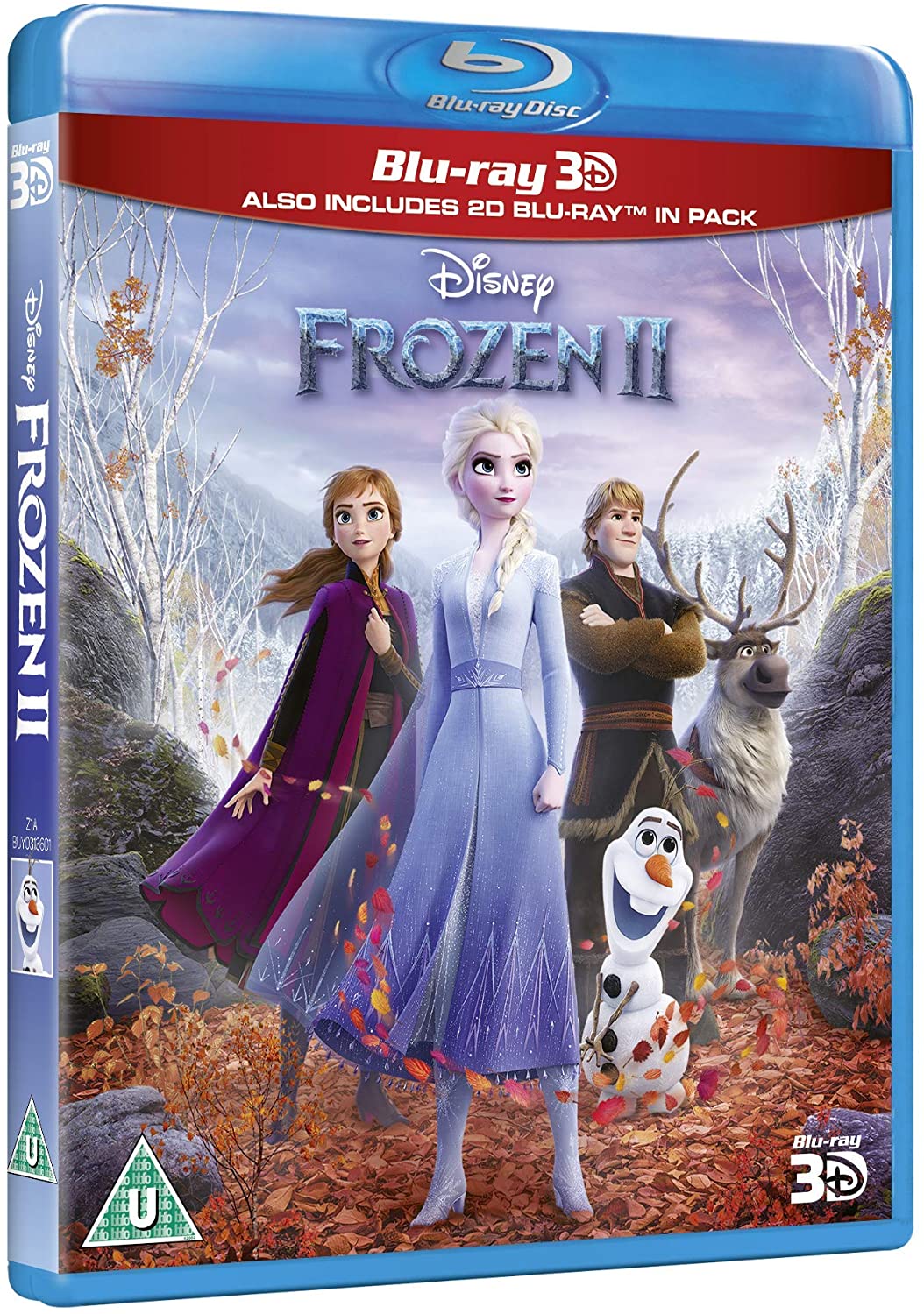 Disney's Frozen II [3D + 2D Blu-Ray] DVDs & Blu-Rays Disney   