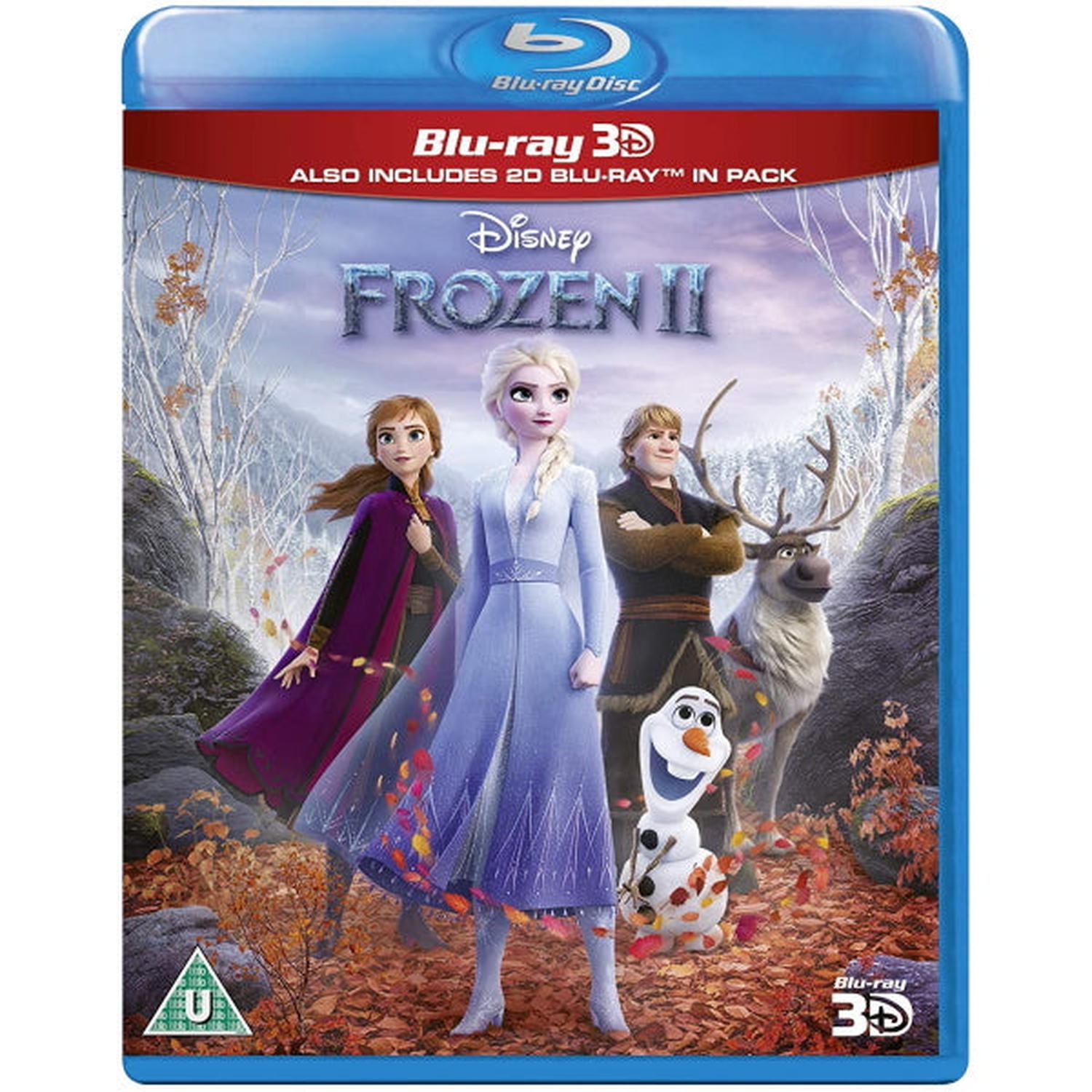 Disney's Frozen II [3D + 2D Blu-Ray] DVDs & Blu-Rays Disney   