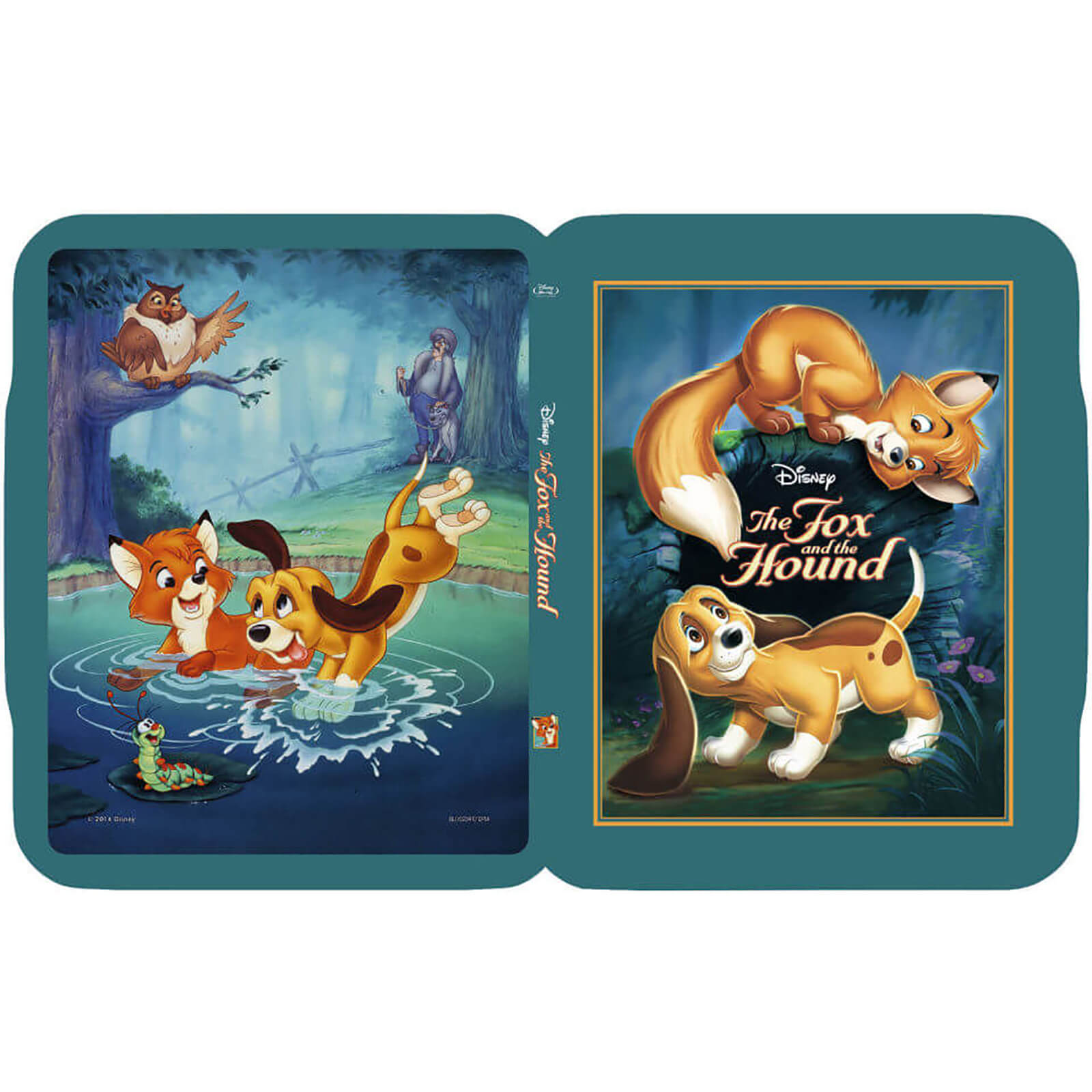 Disney's The Fox and the Hound - Limited Edition SteelBook [Blu-ray] DVDs & Blu-Rays Disney   