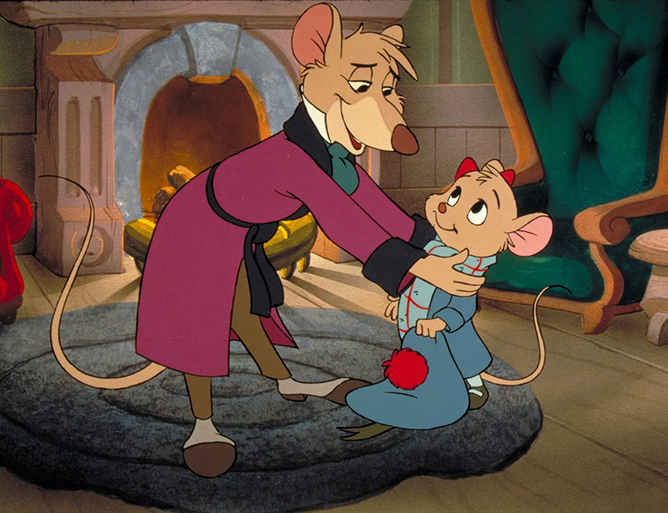 Disney's The Great Mouse Detective [Blu-ray + DVD] DVDs & Blu-Rays Disney   
