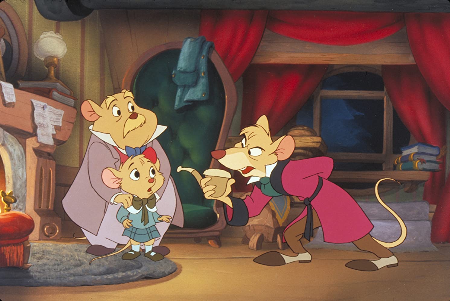 Disney's The Great Mouse Detective [Blu-ray + DVD] DVDs & Blu-Rays Disney   