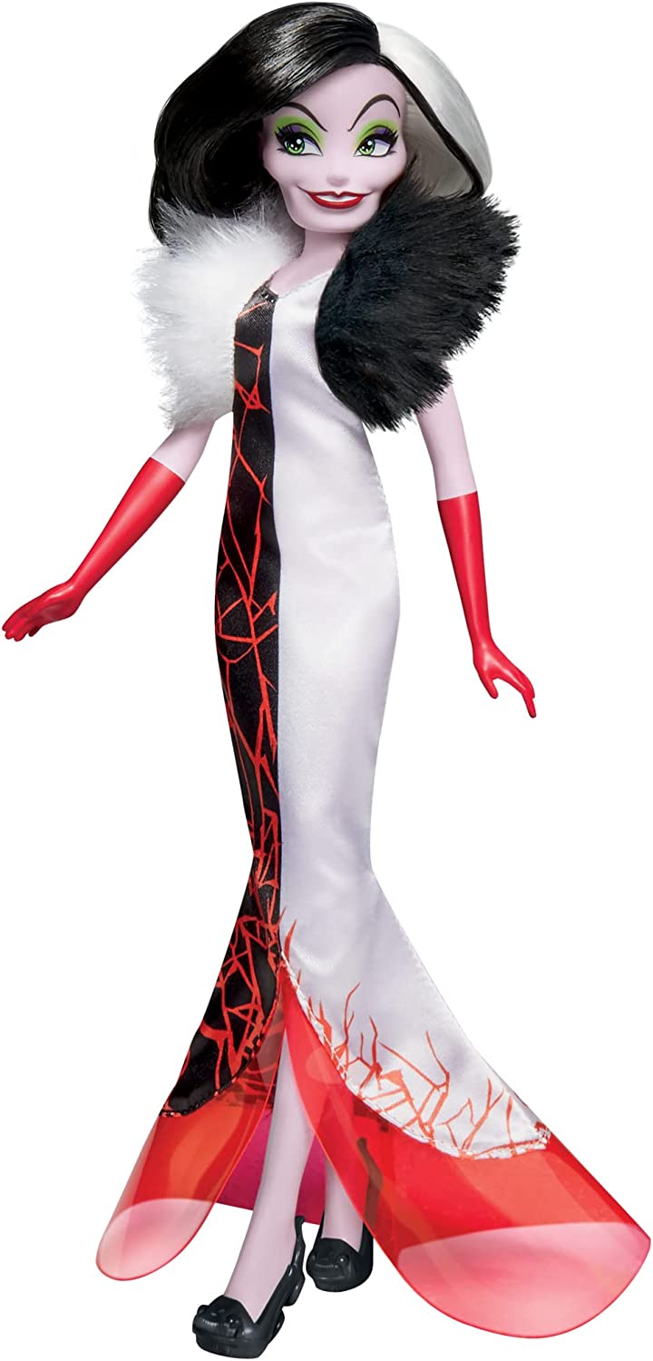 Disney Villains Black and Brights Collection - Fashion Doll 4 Pack Toys & Games Hasbro