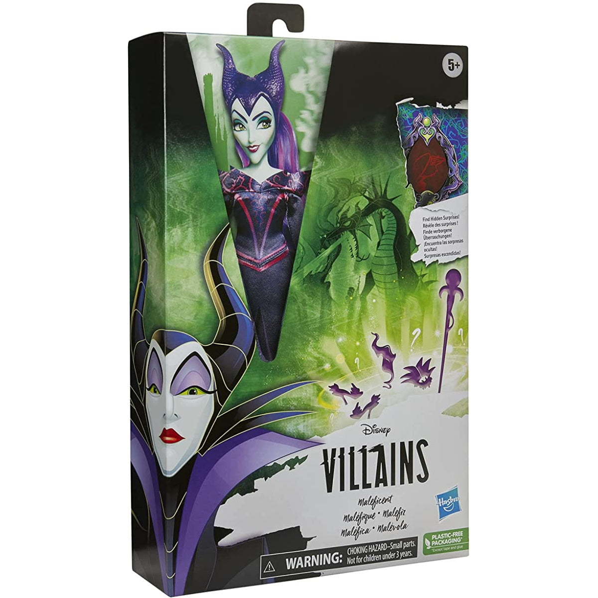 Disney Villains Maleficient Fashion Doll Toys & Games Hasbro