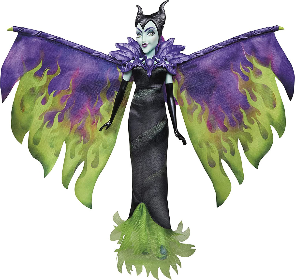 Disney Villains Maleficent's Flames of Fury Fashion Doll Toys & Games Hasbro