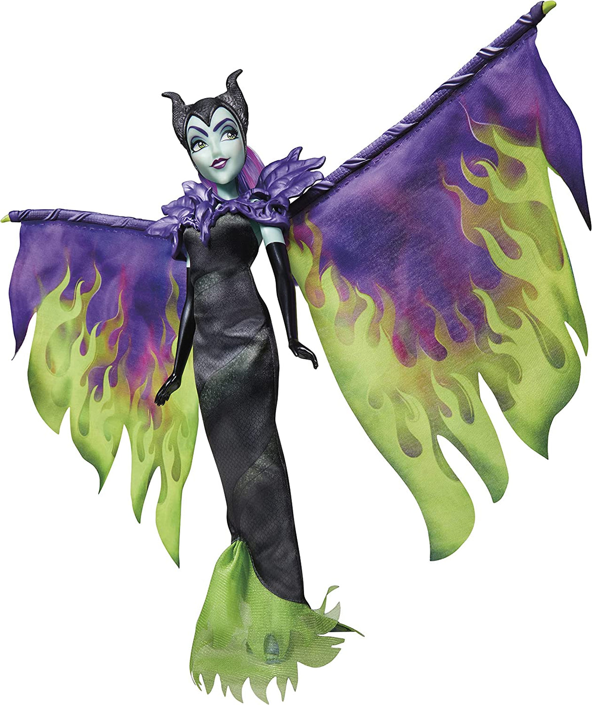 Disney Villains Maleficent's Flames of Fury Fashion Doll Toys & Games Hasbro