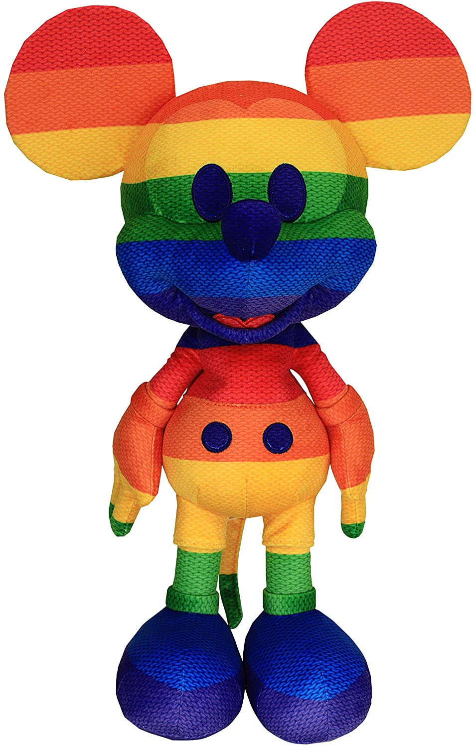 Disney Year of The Mouse Collector Plush - Rainbow Mickey Mouse [Toy, Ages 3+] Plushies Disney