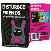 Disturbed Friends [Party Card Game, 2-10 Players] Board Game Friendly Rabbit Inc   
