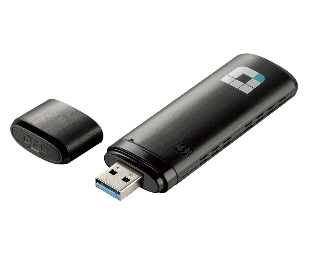 D-Link WiFi USB Adapter AC1200 Mini Wireless Internet Dual Band 3.0 Wi-Fi Network - DWA-182 [Electronics] Electronics D-Link   