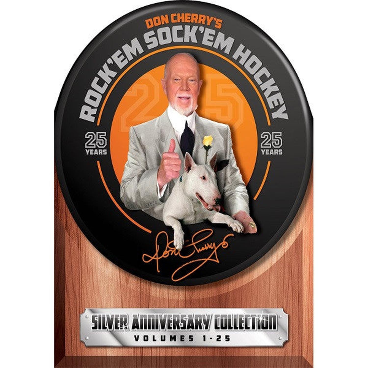 Don Cherry's Rock 'Em Sock 'Em Hockey: 25th Anniversary Gift Set Tin [DVD Box Set] DVDs & Blu-Rays CBC   