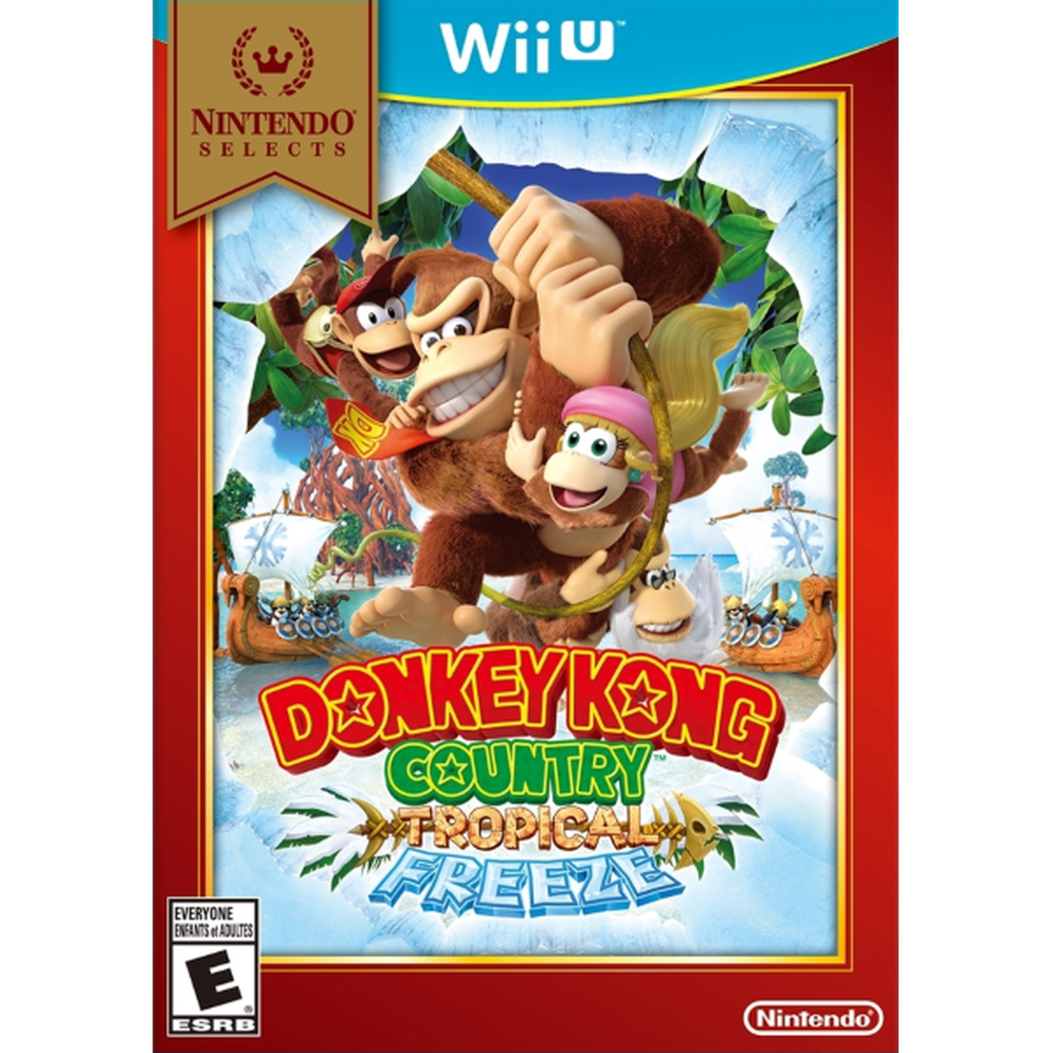Donkey Kong Country: Tropical Freeze [Nintendo Wii U] Nintendo Wii U Video Game Nintendo   