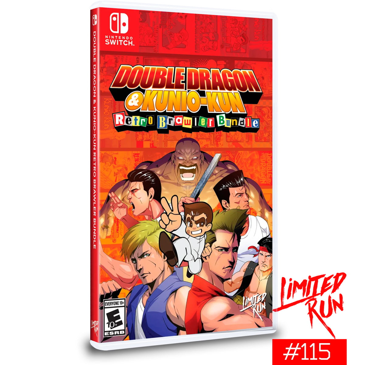 Double Dragon & Kunio-Kun Retro Brawler Bundle - Limited Run #115 [Nintendo Switch] Nintendo Switch Video Game Limited Run Games   