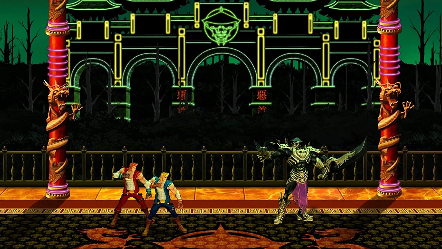 Double Dragon Neon - Limited Run #108 [Nintendo Switch] Nintendo Switch Video Game Limited Run Games   