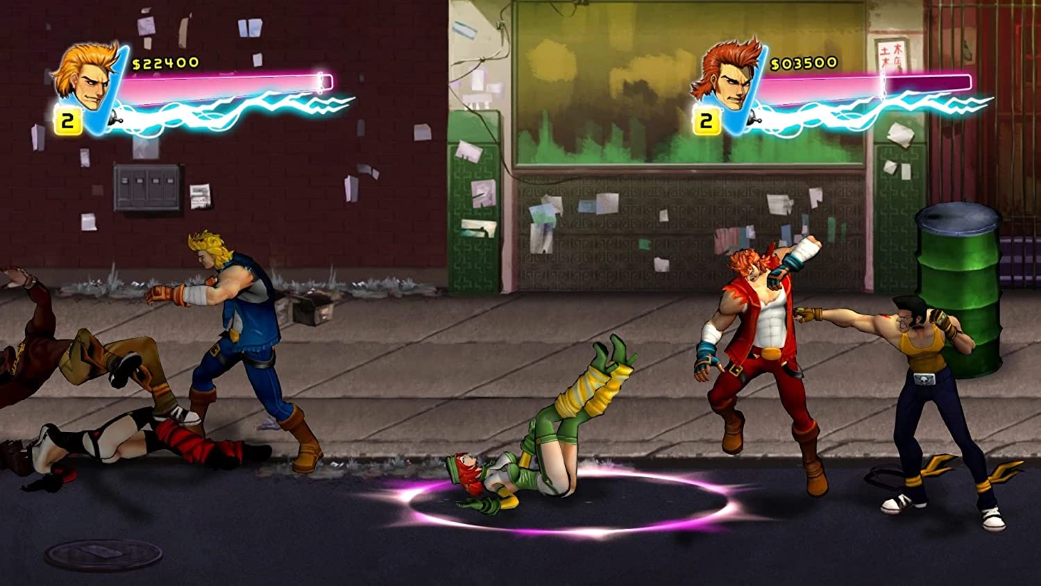 Double Dragon Neon - Limited Run #108 [Nintendo Switch] Nintendo Switch Video Game Limited Run Games   