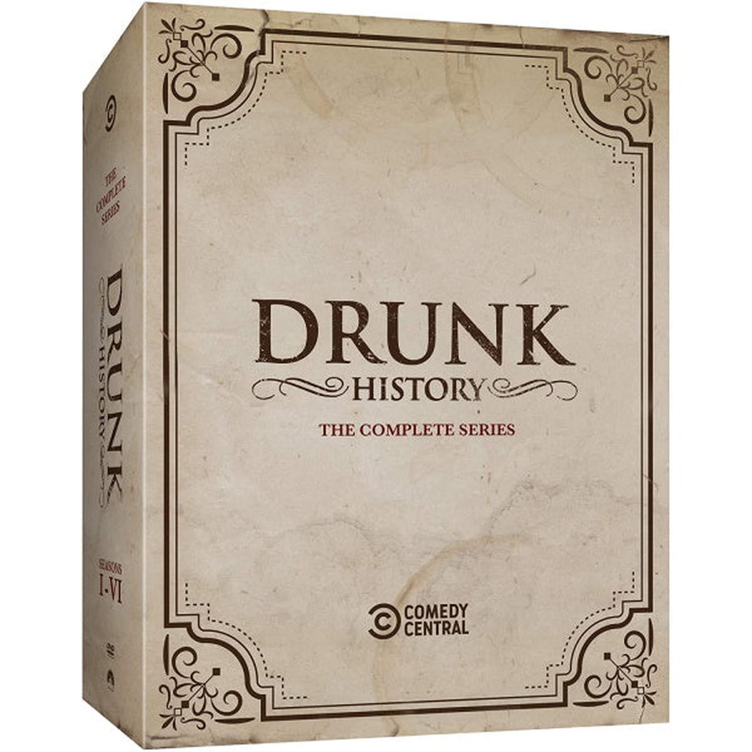 Drunk History: The Complete Series - Seasons 1-6 [DVD Box Set] DVDs & Blu-Rays Comedy Central   