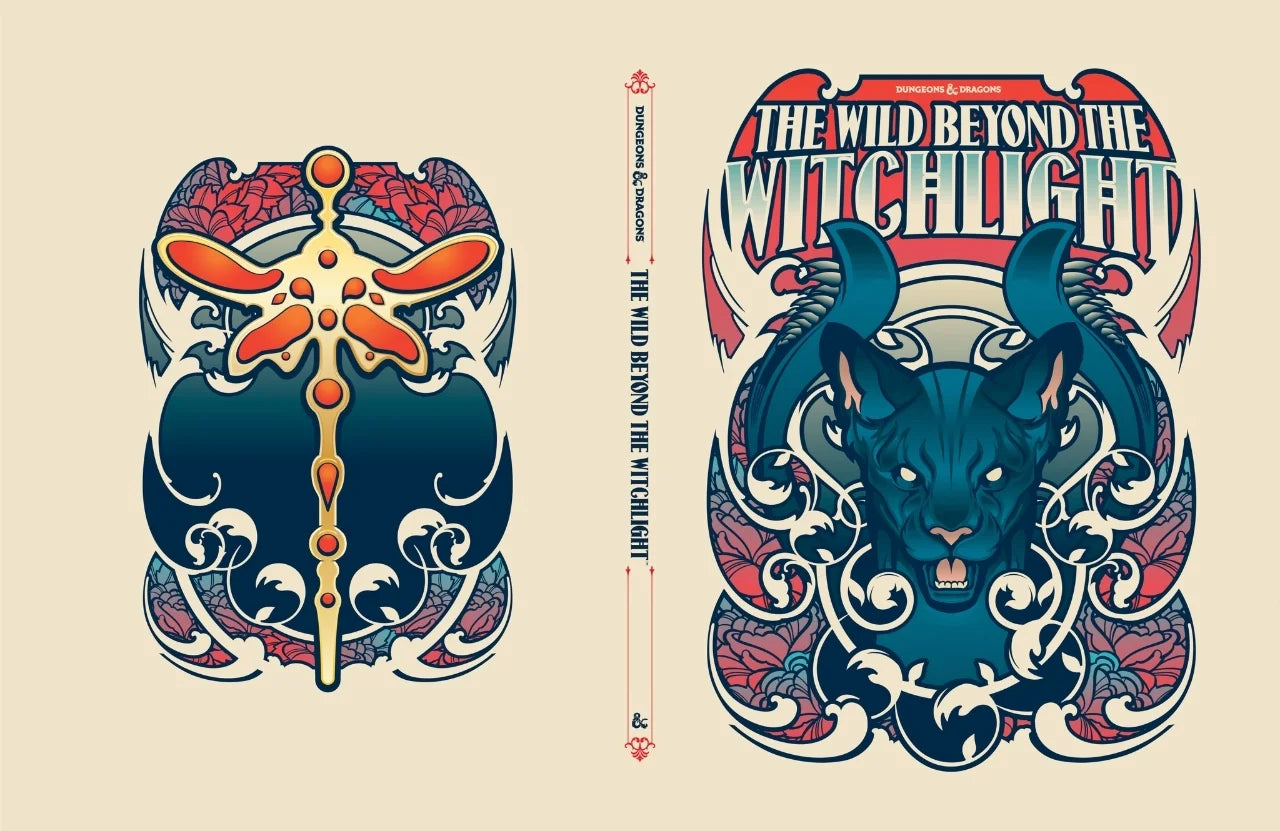Dungeons & Dragons RPG: The Wild Beyond the Witchlight - A Feywild Adventure - Alternate Cover [Hardcover Book] Book Wizards of the Coast   