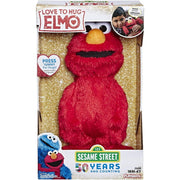 Elmo Loves to Hug 14-Inch Plush Toy Plushies Hasbro