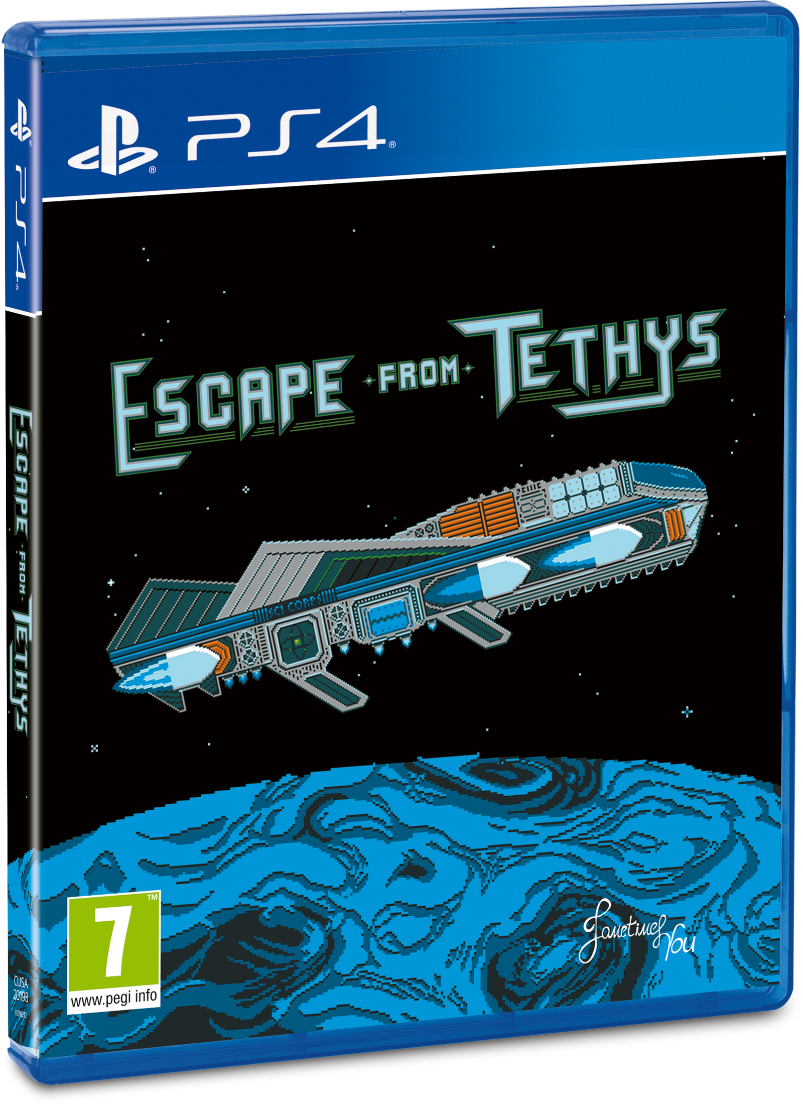 Escape From Tethys [PlayStation 4] PlayStation 4 Video Game Red Art Games   