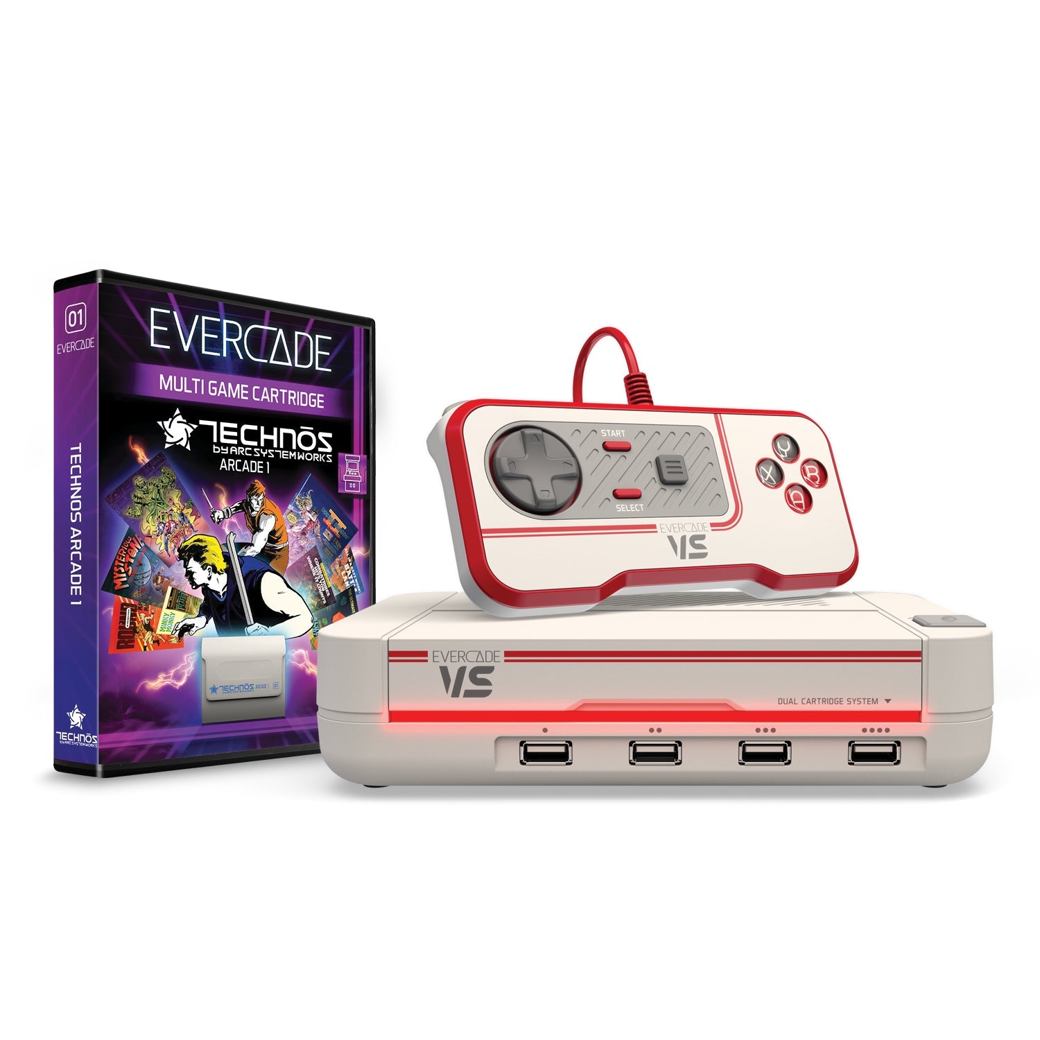 Evercade VS Starter Pack - Technos Arcade 1 [Retro System] Retro Systems Evercade   