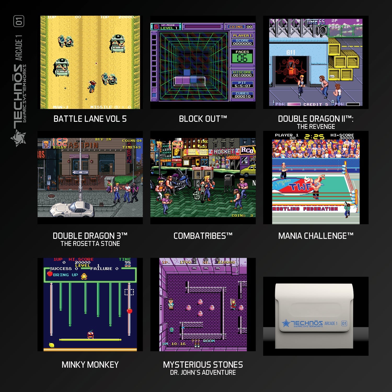 Evercade VS Starter Pack - Technos Arcade 1 [Retro System] Retro Systems Evercade   