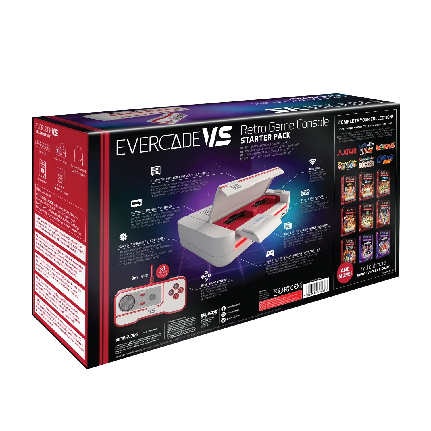 Evercade VS Starter Pack - Technos Arcade 1 [Retro System] Retro Systems Evercade   