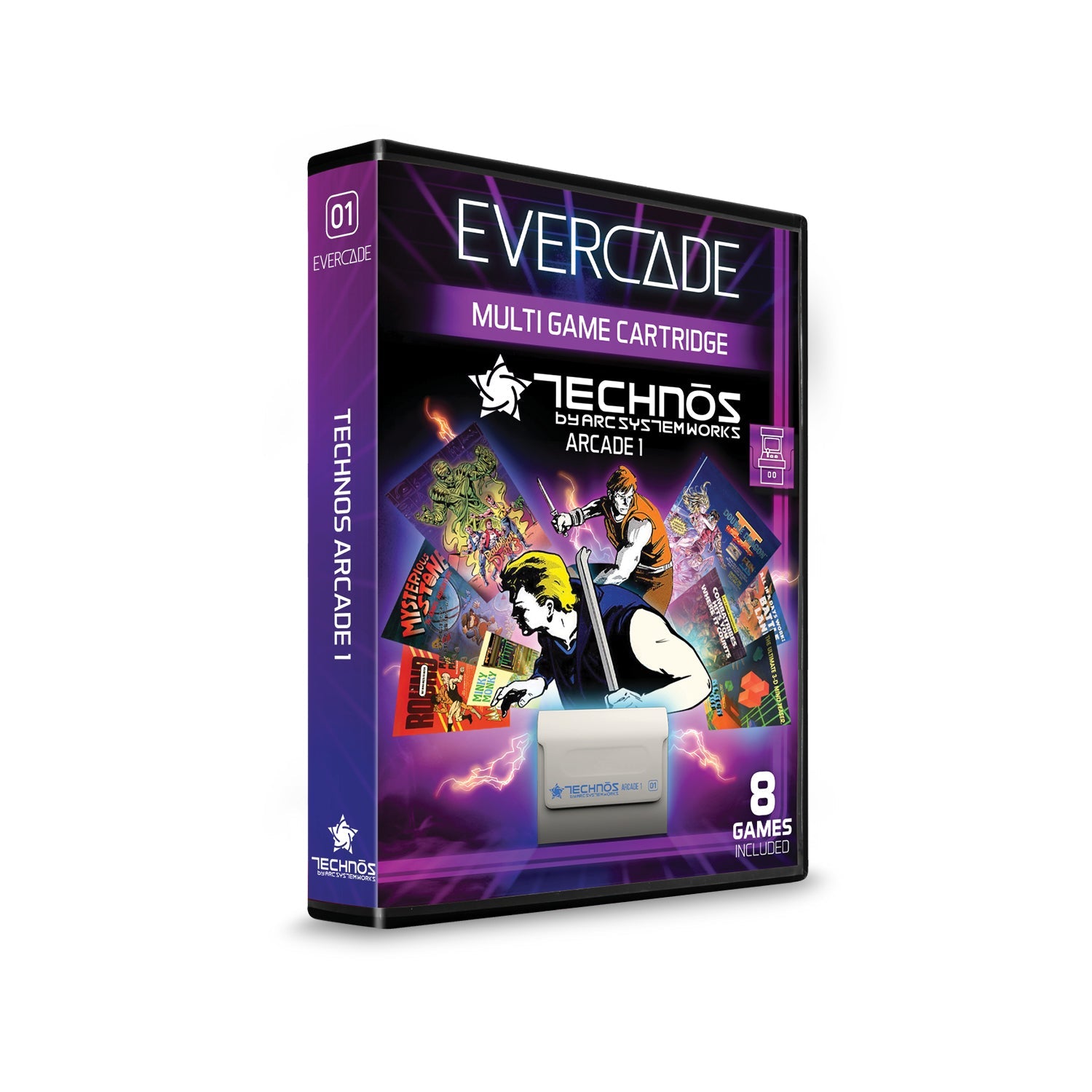 Evercade VS Starter Pack - Technos Arcade 1 [Retro System] Retro Systems Evercade   
