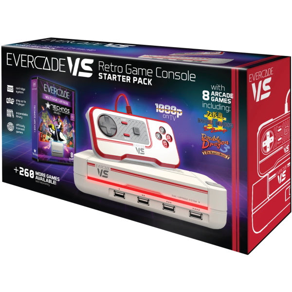 Evercade VS Starter Pack - Technos Arcade 1 [Retro System] Retro Systems Evercade   