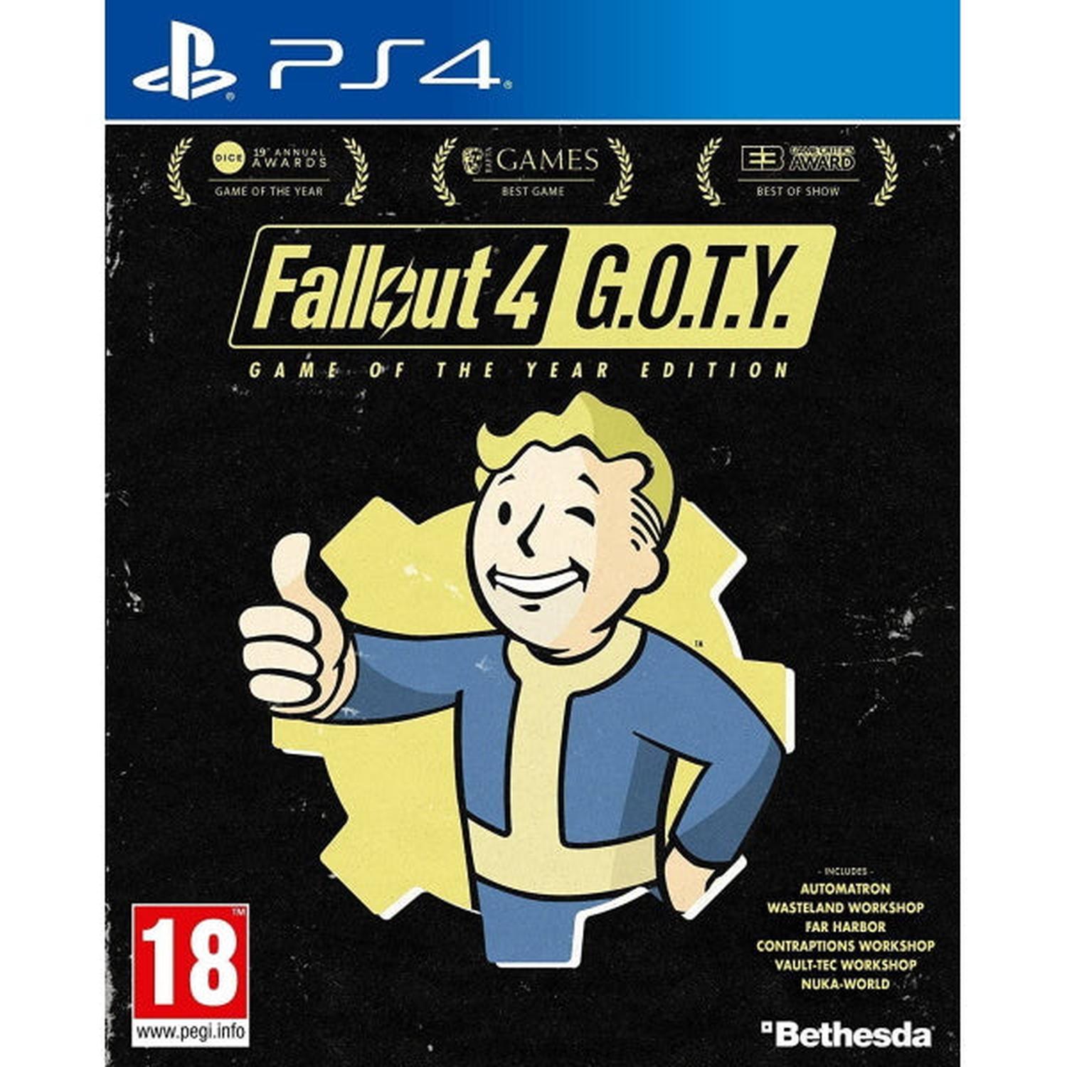 Fallout 4 - Game of the Year Edition [PlayStation 4] PlayStation 4 Video Game Bethesda   