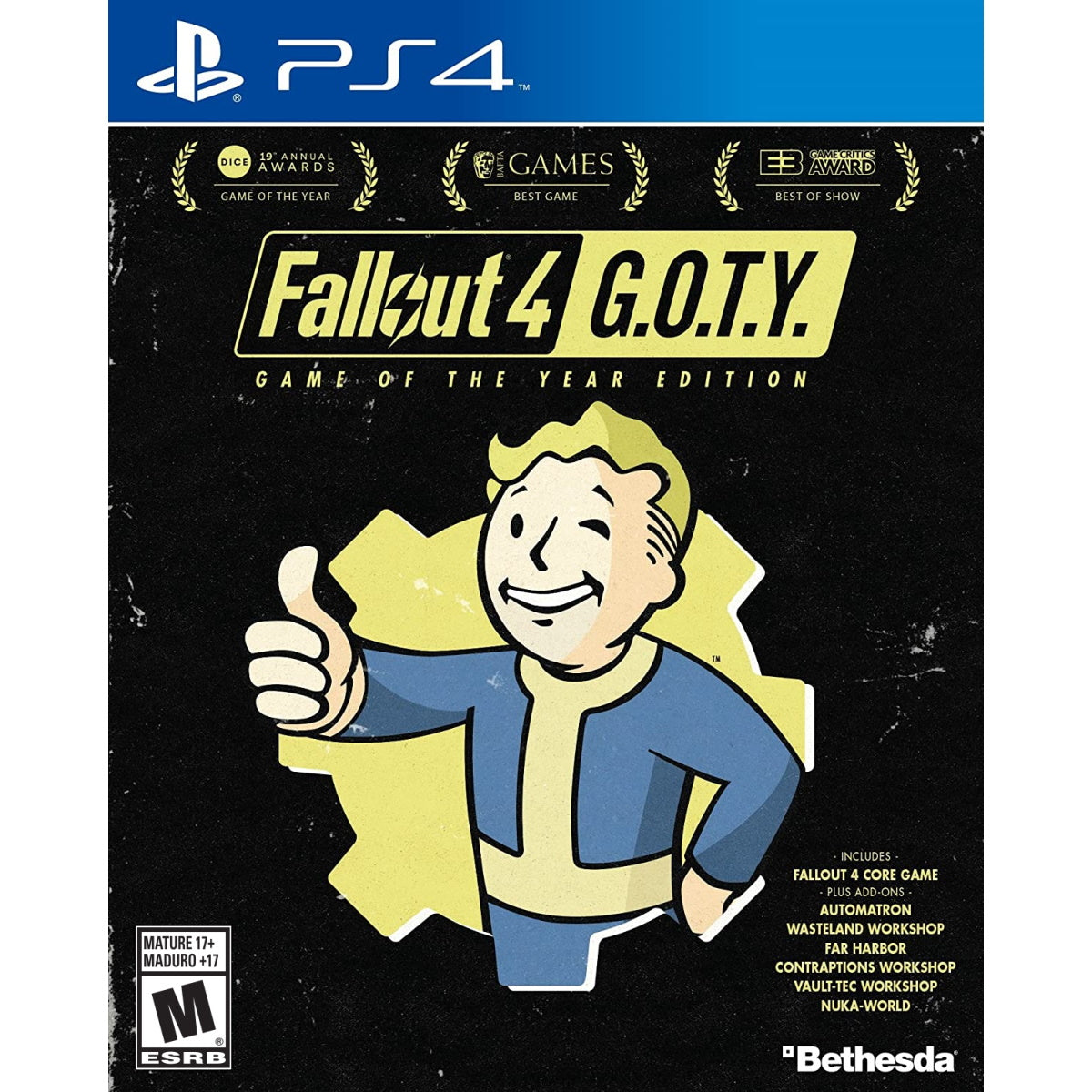 Fallout 4 - Game of the Year Edition [PlayStation 4] PlayStation 4 Video Game Bethesda   
