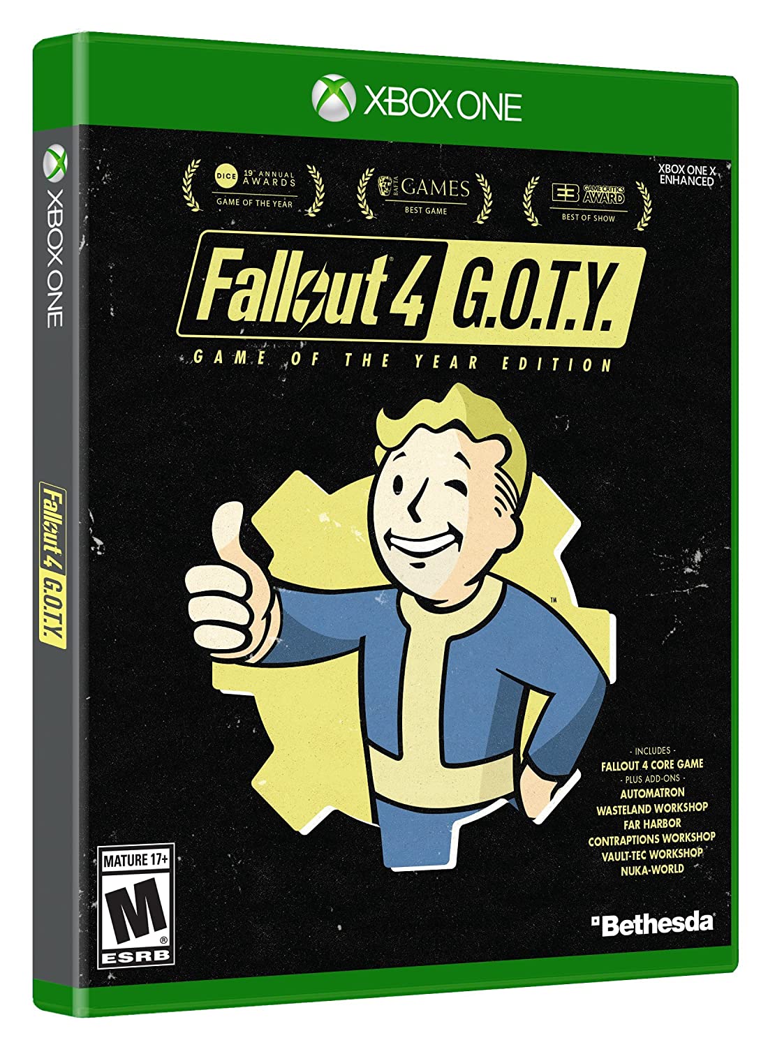 Fallout 4 - Game of the Year Pip-Boy Edition [Xbox One] Xbox One Video Game Bethesda   