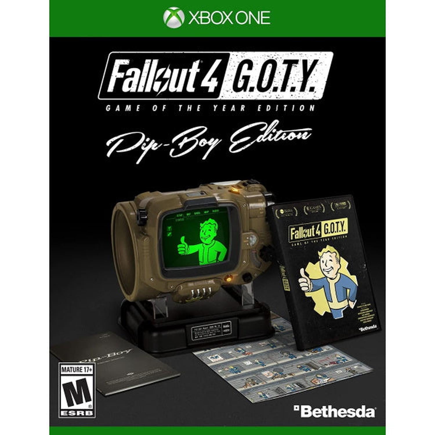 Fallout 4 - Game of the Year Pip-Boy Edition [Xbox One] Xbox One Video Game Bethesda   