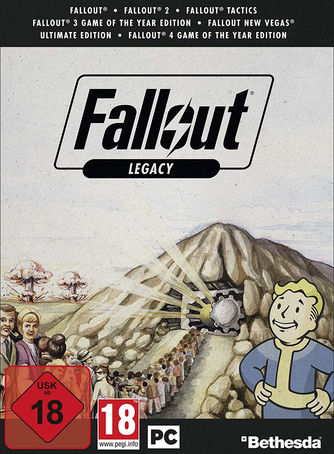 Fallout Legacy Collection [PC] PC Video Game Bethesda   